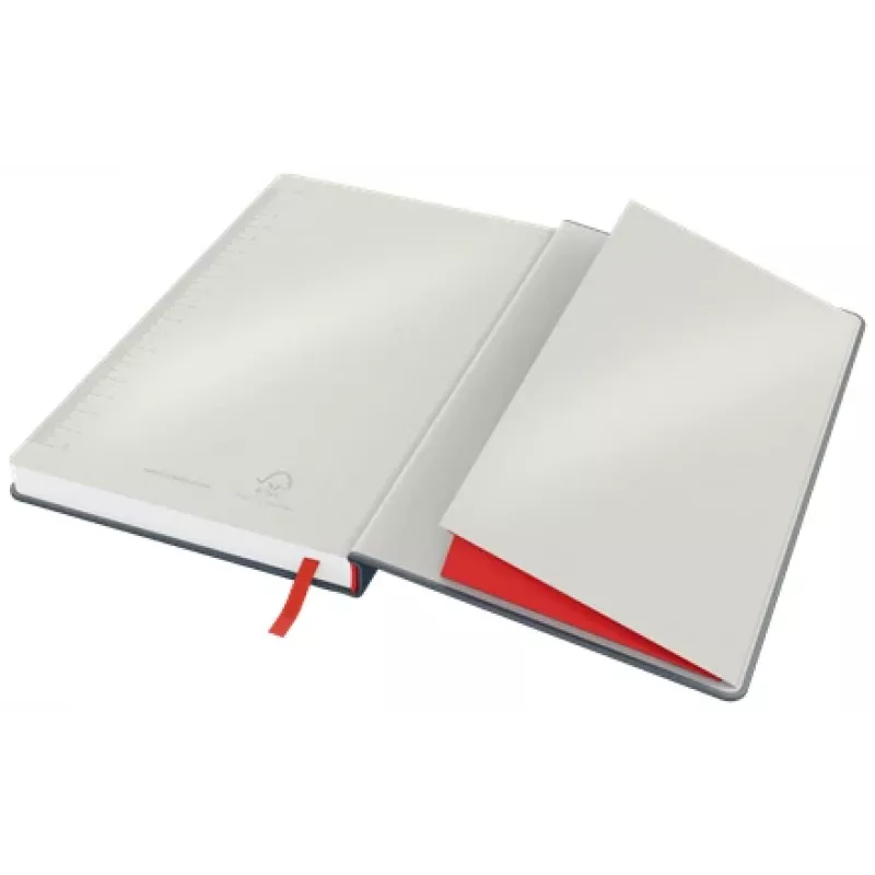 Leitz Cosy Notebook Soft Touch kvadratinis kietu viršeliu, vienspalvis, juodas, A5, 80 lapų, matinis, 100 g/m²