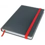 Leitz Cosy Notebook Soft Touch linijinis kietu viršeliu, vienspalvis, juodas, A5, 80 lapų, matinis, 100 g/m²