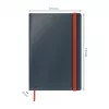 Leitz Cosy Notebook Soft Touch Kvadratinis su Kietu Viršeliu, Monochromatinis, Juodas, B5, 80 lapų, Matinis, 100 g/m²
