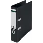 Leitz 180° Recycle Lever Arch File, A4, kartonas, juoda, 600 lapų, 80 g/m², 320 mm