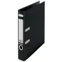 Leitz 180° Recycle Lever Arch File, A4, kartonas, juoda, 350 lapų, 80 g/m², 320 mm