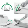 Leitz 180° Recycle Lever Arch File, A4, kartonas, juoda, 350 lapų, 80 g/m², 320 mm