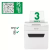 Popieriaus smulkintuvas Leitz IQ Protect Premium 3M P5, mikro pjūvis 2x15 mm, 10 l, 125 lapų, 55 dB, liečiamas valdymas