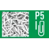 Popieriaus smulkintuvas Leitz IQ Protect Premium 3M P5, mikro pjūvis 2x15 mm, 10 l, 125 lapų, 55 dB, liečiamas valdymas