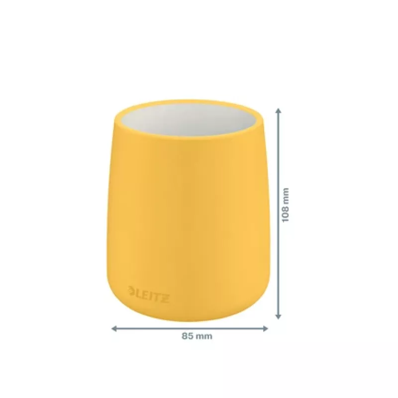 Leitz Cosy rašiklių laikiklis, geltonas, keraminis