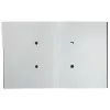Leitz Recycle Card Divider Book, A4 skirstytuvų aplankas, kartonas, juoda, matinė, elastinė juosta