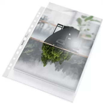 Leitz Recycle A4 Maxi Pocket, 210 x 297 mm (A4), permatomas, polipropilenas (PP), matinis, portretinis, 0,1 mm