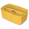 Leitz MyBox Cosy Small su dangteliu, geltona, 5 l