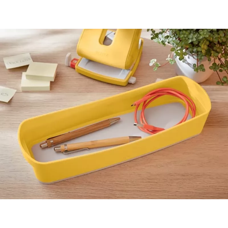 Leitz MyBox Cosy Organiser Tray Long, geltona, 307 mm