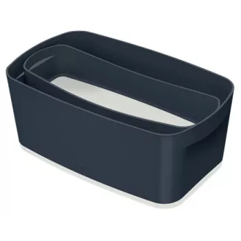 Leitz MyBox Cosy Organiser Tray Long – Pilka stačiakampė dėžutė smulkiems daiktams