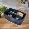 Leitz MyBox Cosy Organizer Tray su rankena Small, pilka, plastikinė