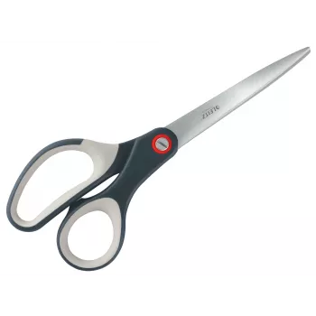 Leitz Cosy Titanium biuro žirklės 205 mm, suaugusiems, tiesaus pjovimo, pilkos spalvos, nerūdijantis plienas