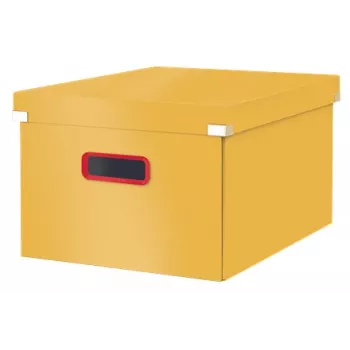 Leitz Click & Store Cosy vidutinė laikymo dėžė, geltona
