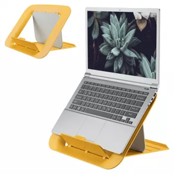 Leitz Ergo Cosy reguliuojamas nešiojamojo kompiuterio stovas, 80% perdirbto plastiko