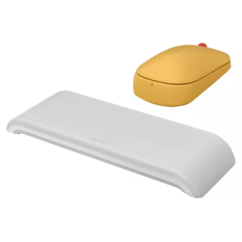 Leitz Cosy belaidė pelė, ambidekstrinė, RF Wireless + Bluetooth, 4000 DPI, oranžinė