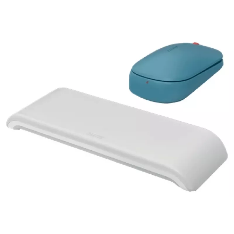 Leitz Cosy belaidė pelė, ambidekstrinė, RF belaidis + Bluetooth, 4000 DPI, mėlyna