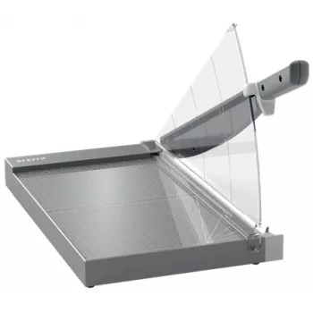 Leitz Precision Office Pro Popieriaus pjaustytuvas A4+, 25 lapų, nerūdijantis plienas, A4 Maxi, 80 g/m², aliuminis, stiklas, nerūdijantis plienas, antracitas