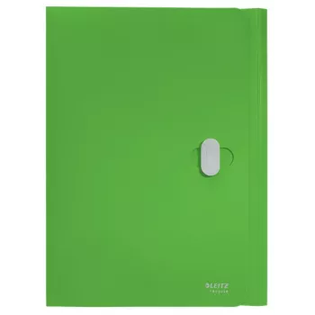 Leitz Recycle 3-Flap Folder, vokų aplankas, A4, polipropilenas (PP), žalias, gulsčias, 150 lapų