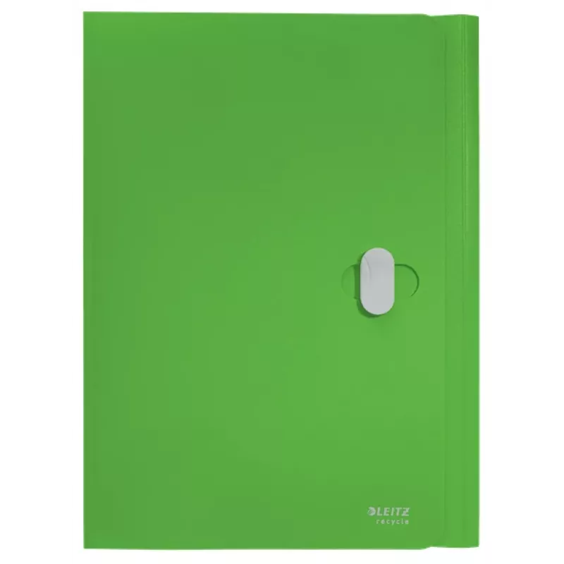 Leitz Recycle 3-Flap Folder, vokų aplankas, A4, polipropilenas (PP), žalias, gulsčias, 150 lapų