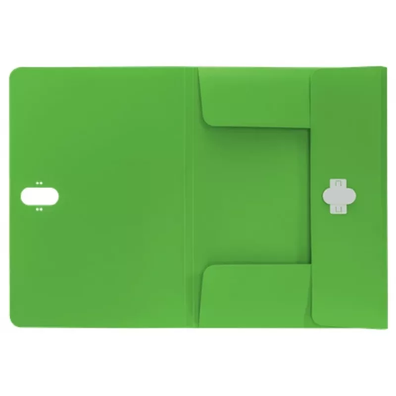 Leitz Recycle 3-Flap Folder, vokų aplankas, A4, polipropilenas (PP), žalias, gulsčias, 150 lapų