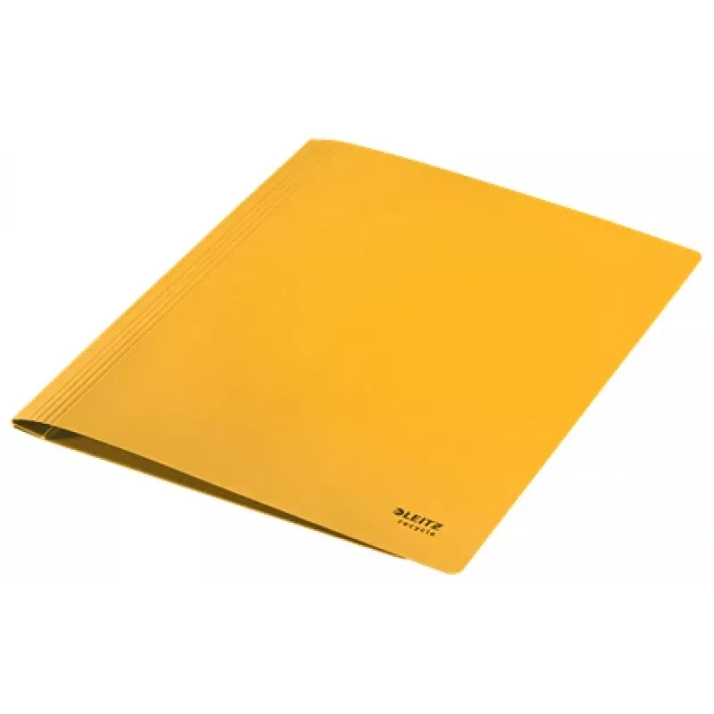 Leitz Recycle Card Flat File, įprastas segtuvas, A4, kartonas, geltona, gulsčias/vertikalus, 250 lapų