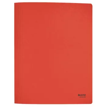 Leitz Recycle Card Flat File – įprastas segtuvas, A4, kartonas, raudonas, gulsčias/vertikalus, 250 lapų
