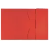 Leitz Recycle Card 3-Flap Folder, aplankalas su trimis atvartais, A4, kartonas, raudona, 250 lapų, 80 g/m²