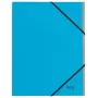 Leitz Recycle Card Divider Book, parašų aplankas, A4, kartonas, mėlyna, 430 g/m², elastinė juosta