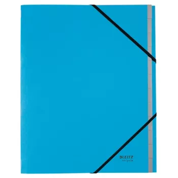 Leitz Recycle Card Divider Book, A4, kartonas, mėlyna, 430 g/m², klimatui neutrali, 247 mm