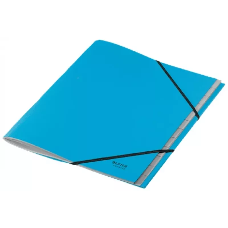 Leitz Recycle Card Divider Book, A4, kartonas, mėlyna, 430 g/m², klimatui neutrali, 247 mm