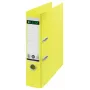 Leitz 180° Recycle Lever Arch File, A4, apvalus žiedas, laikymui, kartonas, geltona
