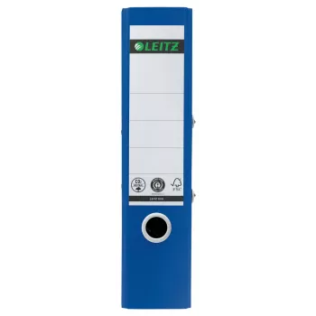 Leitz 180° Recycle Lever Arch File, A4, apvalus žiedas, laikymui, kartonas, mėlyna