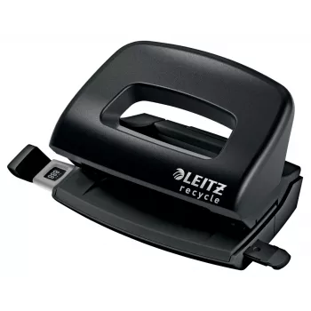Leitz NeXXt Recycle Mini Skylatorius, 10 lapų, Juodas, Plastikinis, 8 cm, 5,5 mm, A4