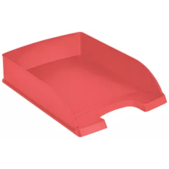 Leitz Recycle dokumentų dėklas, plastikinis, raudonas, A4+, 1 stalčius, 255 x 70 x 357 mm