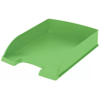 Leitz Recycle dokumentų dėklas, plastikinis, žalias, A4+, A4, A4+, 1 stalčius, 255 x 70 x 357 mm