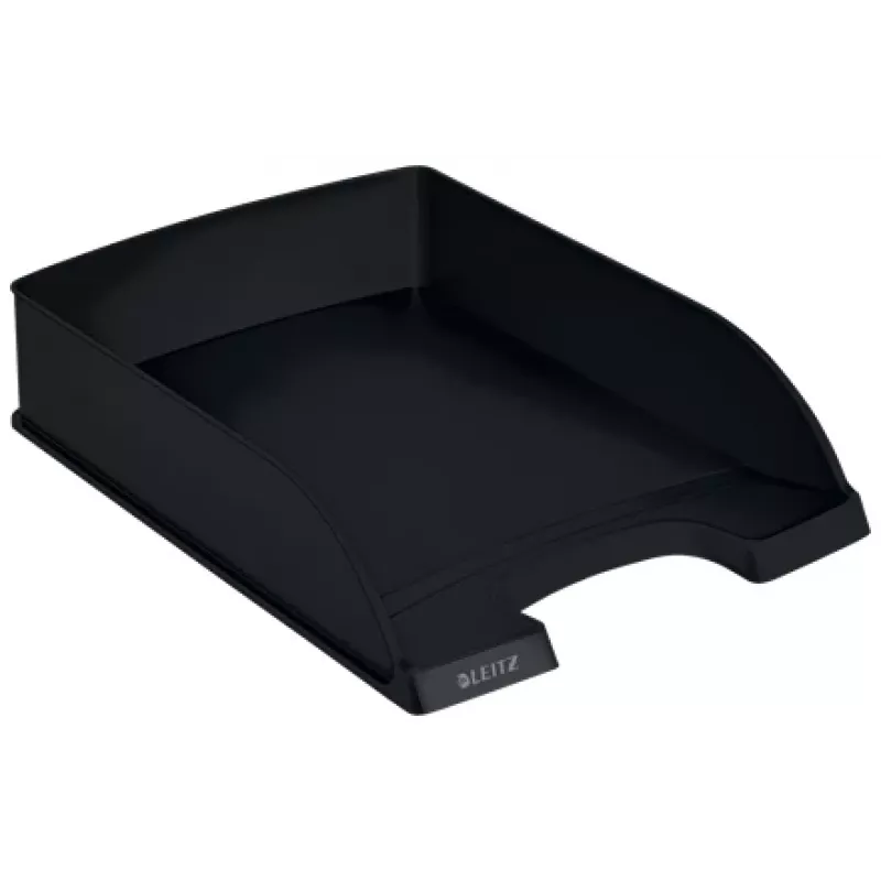 Leitz Recycle dokumentų dėklas, plastikas, juodas, A4+, A4, A4+, 1 stalčius, 255 x 70 x 357 mm
