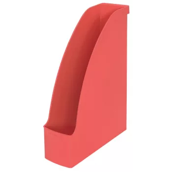 Leitz Recycle plastikinis žurnalų segtuvas, raudonas, A4, 78 mm, 308 mm, 300 g