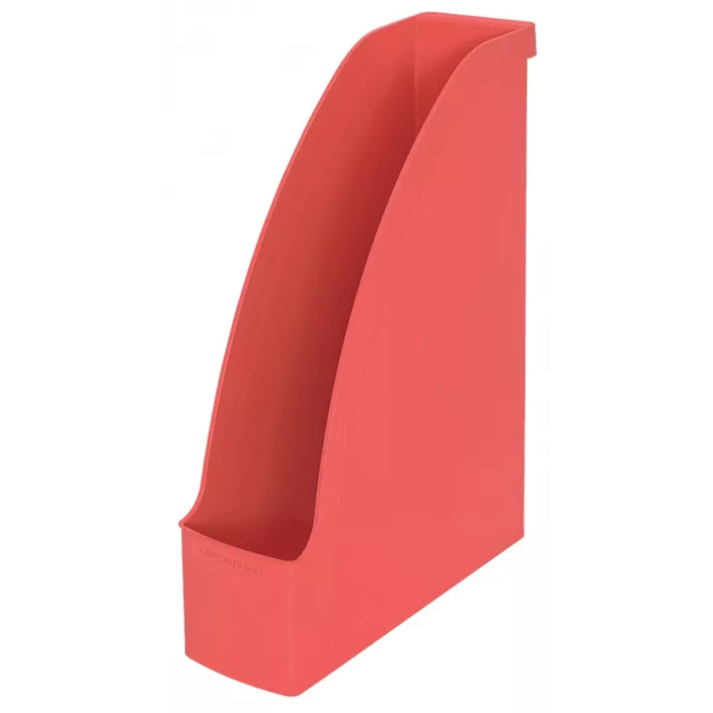 Leitz Recycle plastikinis žurnalų segtuvas, raudonas, A4, 78 mm, 308 mm, 300 g