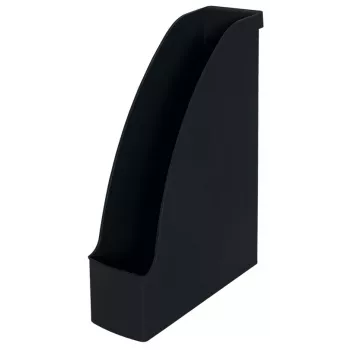 Leitz Recycle plastikinis žurnalinis segtuvas, juodas, A4, 78 mm, 308 mm, 300 g