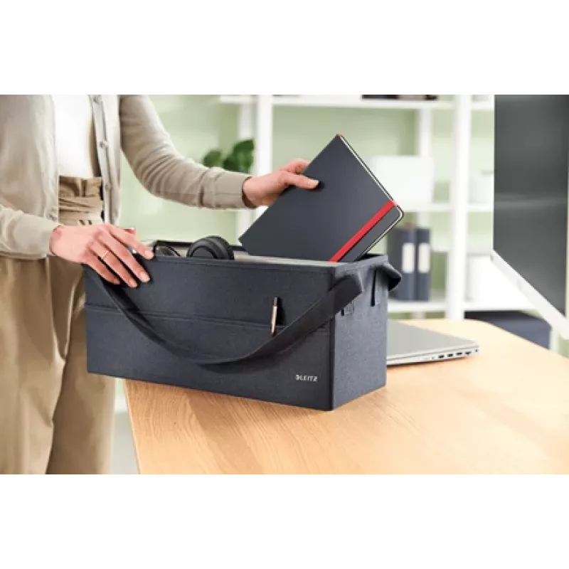 Leitz Fabric Hot Desking Work Bag – audinio darbinis krepšys karštojo darbo vietoms