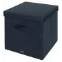 Leitz Fabric Storage Box with lid large, 2 vnt., Pilka, Audinys, 330 mm, 380 mm, 325 mm, 1.24 kg