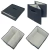 Leitz Fabric Storage Box with lid large, 2 vnt., Pilka, Audinys, 330 mm, 380 mm, 325 mm, 1.24 kg