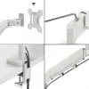 Dvigubas monitoriaus laikiklis Leitz Ergo Space Saving, spaustuvas/įvorė, 18 kg, 43,2 cm (17 inch), 81,3 cm (32 inch), 100 x 100 mm, Pilka