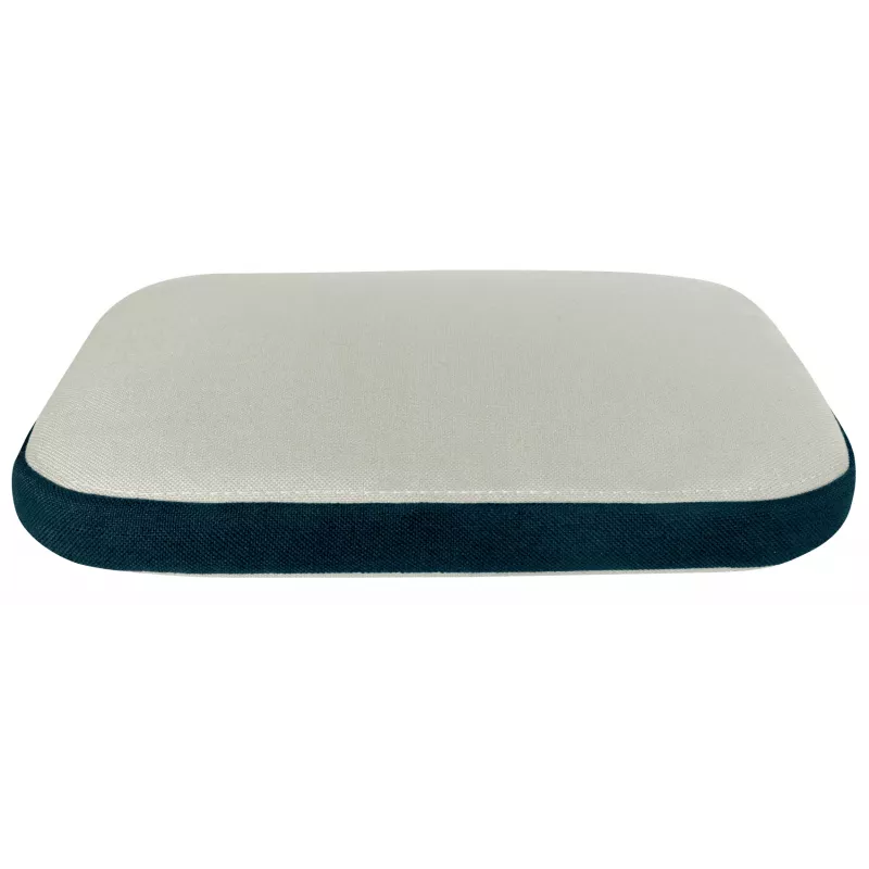 Leitz Ergo Active Wobble Cushion su audinio užvalkalu, sėdimoji pagalvėlė, universali, pilka, kvadratinė, 150 kg, vienspalvė