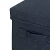 Leitz Fabric Storage Box su dangčiu mažas, 2 vnt., mėlyna