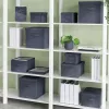 Leitz Fabric Storage Box su dangčiu mažas, 2 vnt., mėlyna