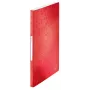 Leitz Display Book WOW PP 40 kišenės, raudona, polipropilenas (PP), 40 kišenių, A4, 231 mm, 16 mm