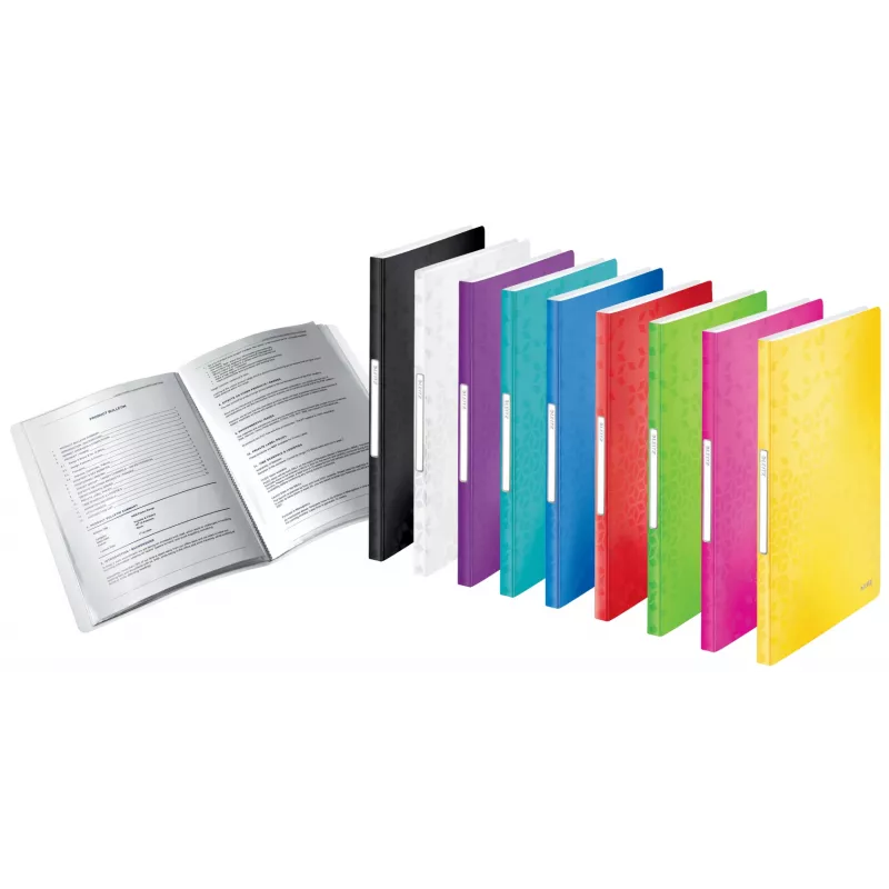 Leitz Display Book WOW PP 40 kišenės, raudona, polipropilenas (PP), 40 kišenių, A4, 231 mm, 16 mm