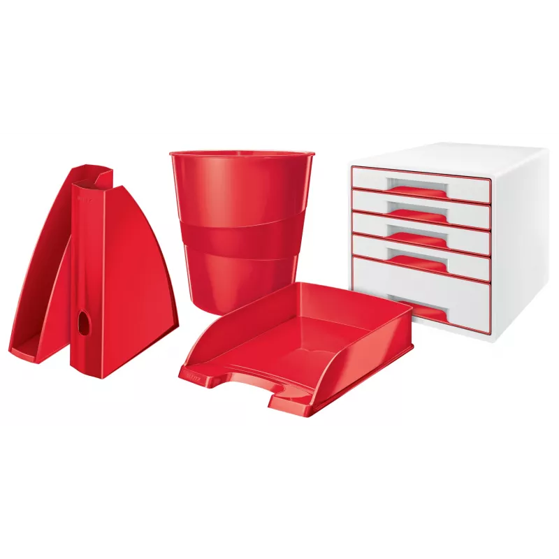 Leitz WOW šiukšlių dėžė 15L, 290 mm x 290 mm x 324 mm
