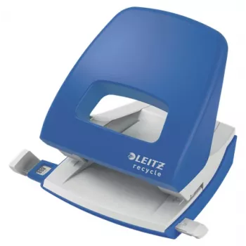 Leitz NeXXt Recycle skylių perforatorius, 30 lapų, mėlynas, plastikinis, 8 cm, 5,5 mm, A6